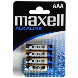AAA /LR03 batterier Maxell Alkaline (4-pack)