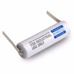 Uppladdningsbart batteri Panasonic Eneloop Industrial R6 / AA 1900mAh med lödfanor, typ: U