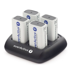 Batteriladdare Professionell 9V everActive NC-109