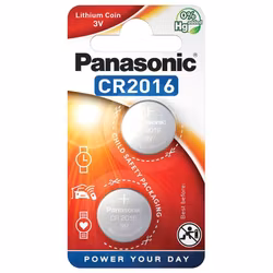 CR2016 Panasonic, 2-pack