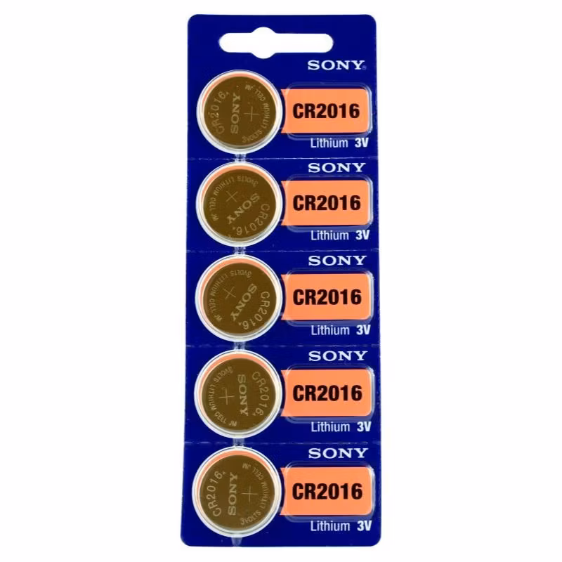 Sony CR2016, 5-pack