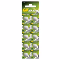 LR44 batteri GP A76 /AG13, 10-pack