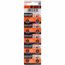 LR54 batteri Maxell G10 / LR1130, 10-pack