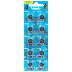 LR45 batteri Vinnic AG9 / LR936, 10-pack