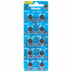 LR45 batteri Vinnic AG9 / LR936, 10-pack