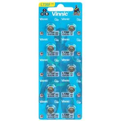 LR59 batteri Vinnic AG2 /SR59, 10 st