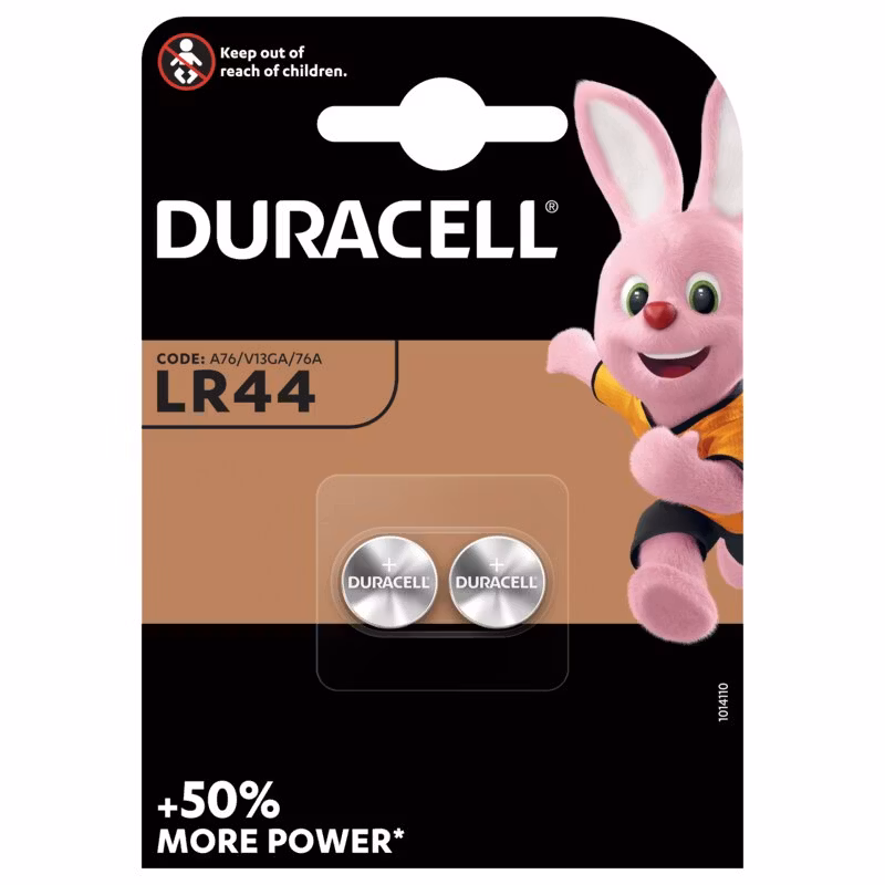 2 x Duracell G13 / LR44 / 189 / L1154