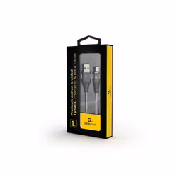 USB Type-C-kabel CableXpert 1 m silver/vit
