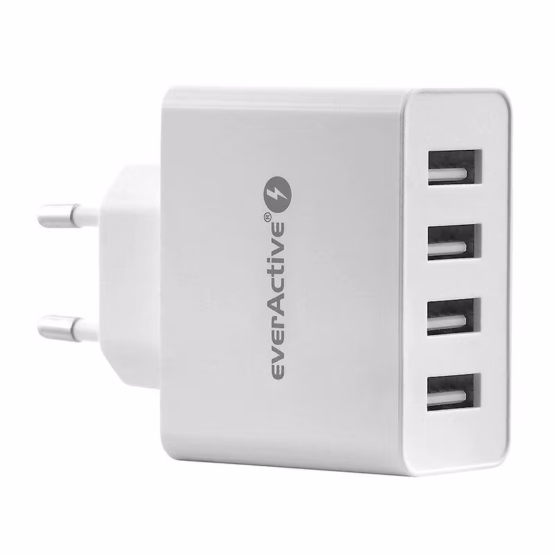 Nätverksladdare 4xUSB 5A