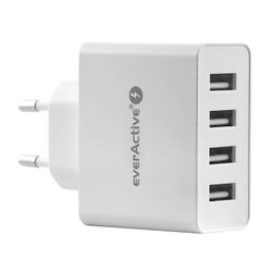 Nätverksladdare 4xUSB 5A