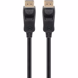 DisplayPort-anslutningskabel 1.2 VESA, guldpläterad (3 meter)