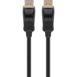 DisplayPort-anslutningskabel 1.2 VESA, guldpläterad (2 meter)