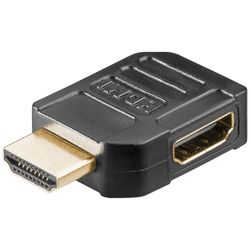 HDMI -adapter, guldpläterad (rätvinklade pluggar)