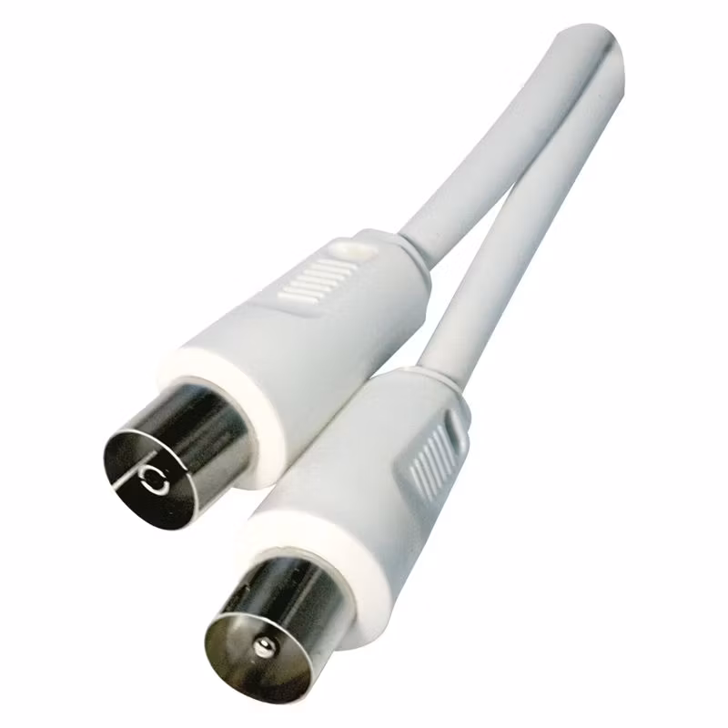 Antenn koaxialkabel skärmad 5m - rak