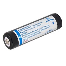 18650 Xtar 3,7V uppladdningsbart Li-ion 2600mAh batteri med skydd