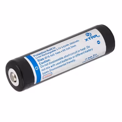 18650 Xtar 3,7V uppladdningsbart Li-ion 2600mAh batteri med skydd