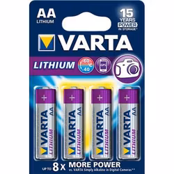 Varta Lithium AA, 4-pack
