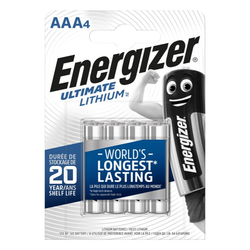 Energizer Ultimate Lithium AAA /R03 (L92) 4-pack