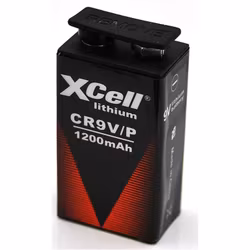 Litiumbatteri XCell LA522 LA522 / 9V 6F22 1200mAh