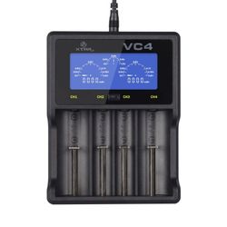 Xtar VC4: Din Kompletta Laddare för NiMH och Li-ion Batterier