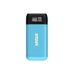 Laddare för Li-Ion batterier Xtar PB2S Blå