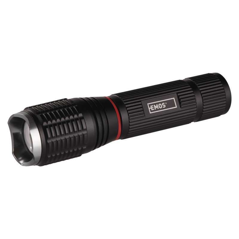 COB LED + LED ficklampa, 230 lm, 3 × AAA, Focus