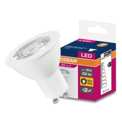 GU10 OSRAM LED-lampa 5W LED Varmvit 2700k