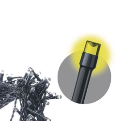 Julnät LED, 3 × AA, varmvit, timer