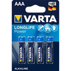 AAA /LR03 batterier 4 x Varta Longlife Power