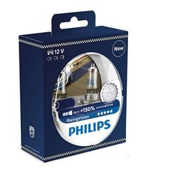 2x Philips H4 Racing Vision + 150 %