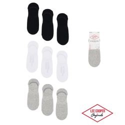 Lee Cooper No-Show sockar 3-pack