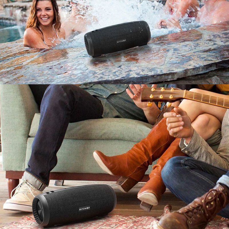 Bärbar Bluetooth 5.0-högtalare BlitzWolf 12W IPX5