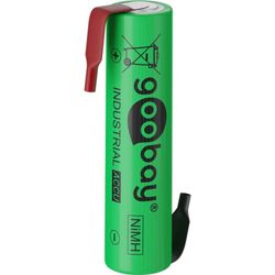 Uppladdningsbart batteri AAA - 800 mAh med lödfanor typ Z