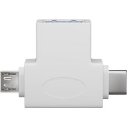 USB 3.0 (A) till USB 2.0 (B) micro adapter