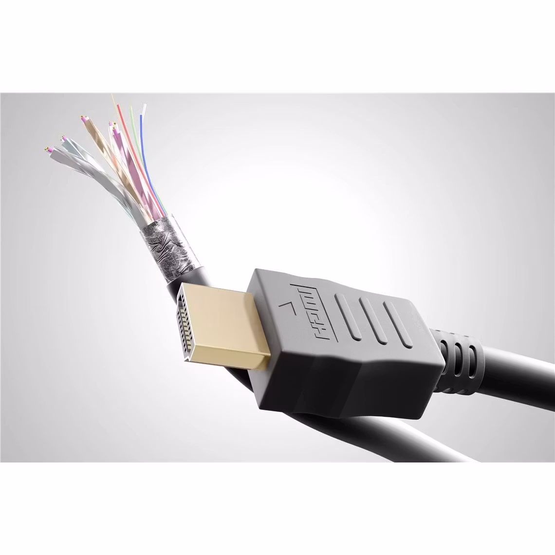 Höghastighets HDMI -kabel med Ethernet (15 m)