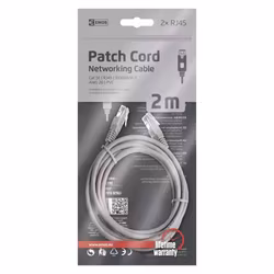 Nätverkskabel, PATCH-Kabel CAT 5E UTP, 2m