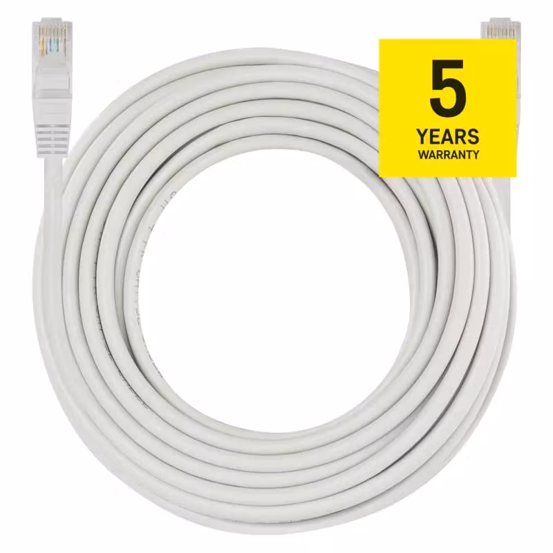 Nätverkskabel, Patch-Kabel CAT 5E UTP, 10m