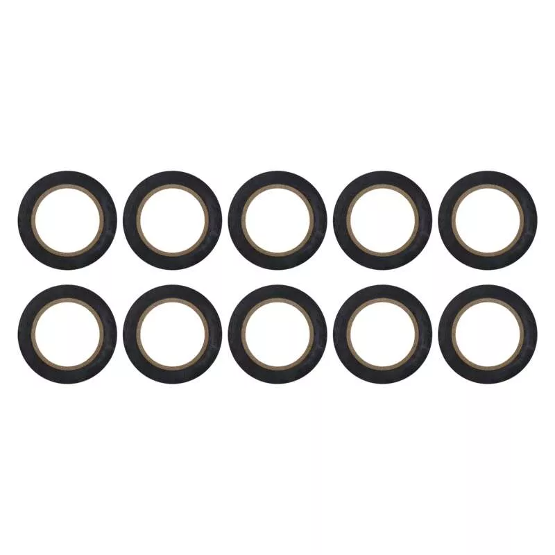 Isoleringstejp PVC 15mm/10m svart, 10 st