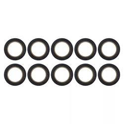 Isoleringstejp PVC 15mm/10m svart, 10 st