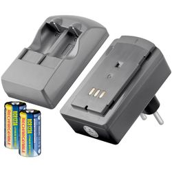 Goobay Plug-in Laddare med CR123 Batterier: Optimal Lösning för Fotografer