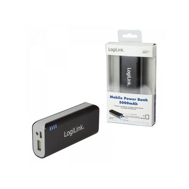Logilink powerbank, 5000 mAh
