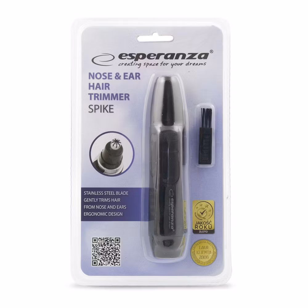 Näs- och örontrimmer, Spike, Svart från Esperanza