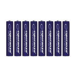 AAA /LR03 batterier Esperanza, 8 st