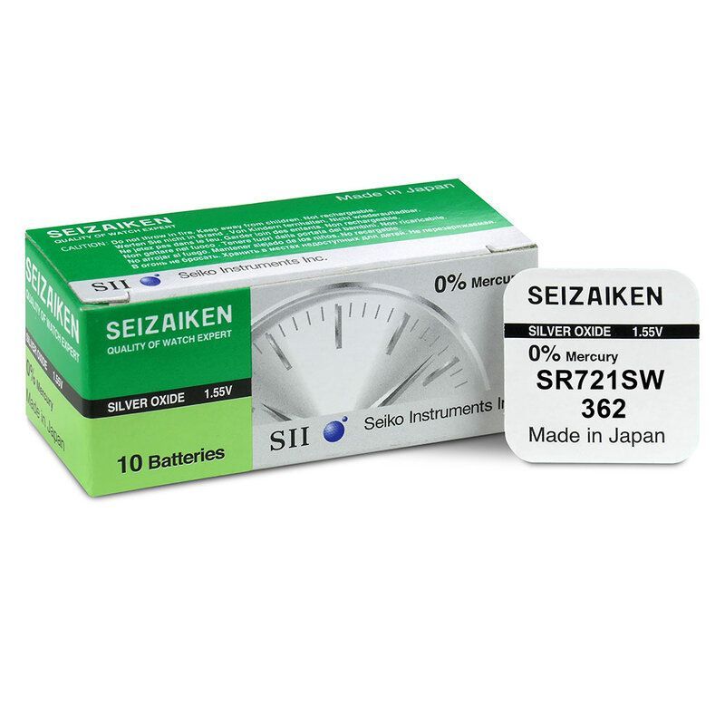 SEIKO 362 / SR721SW / SR58 Klockbatteri