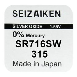 Klockbatteri SEIKO 315 / SR716SW / SR67