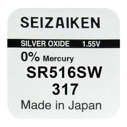 Klockbatteri SEIKO 317 / SR516SW / SR62