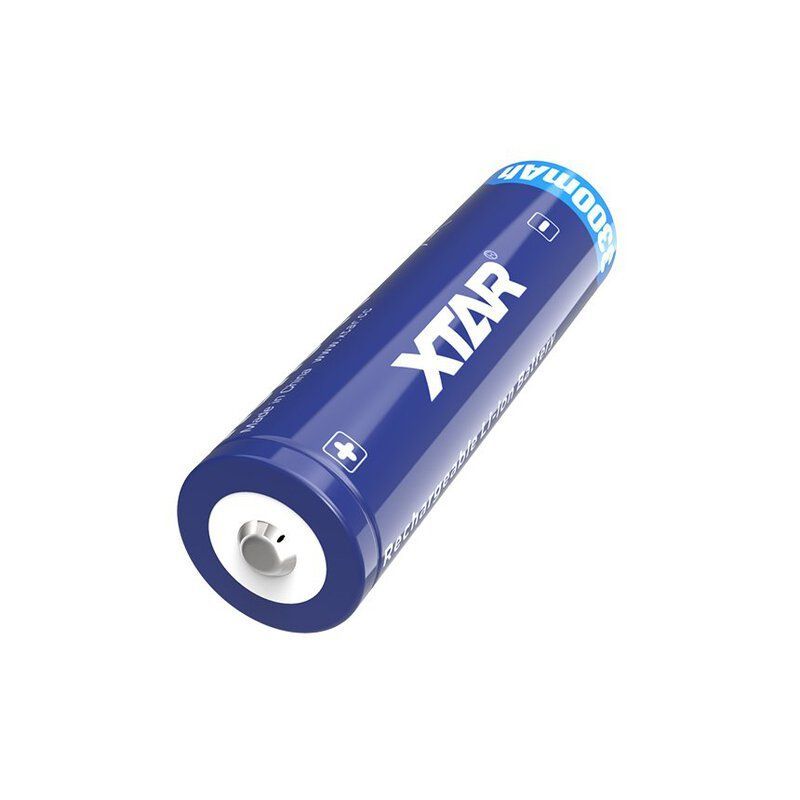 18650 3,6V Li-ion 3300mAh med skydd