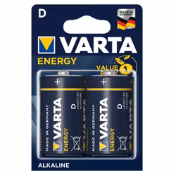 D-batterier / R20 Varta ENERGY Value Pack, 2 st