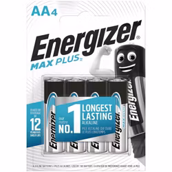 AA / LR6 batterier Energizer MAX Plus, 4 st