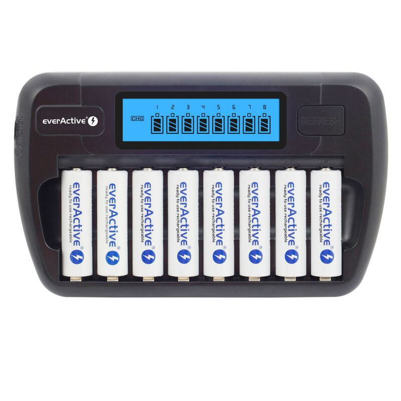 Professionell laddare everActive NC-800